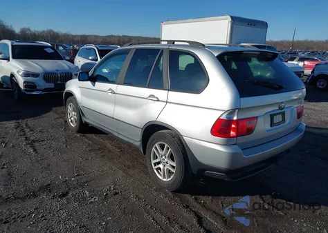 2004 BMW X5 3.0I from USA, damaged, VIN 5UXFA13514LU32636